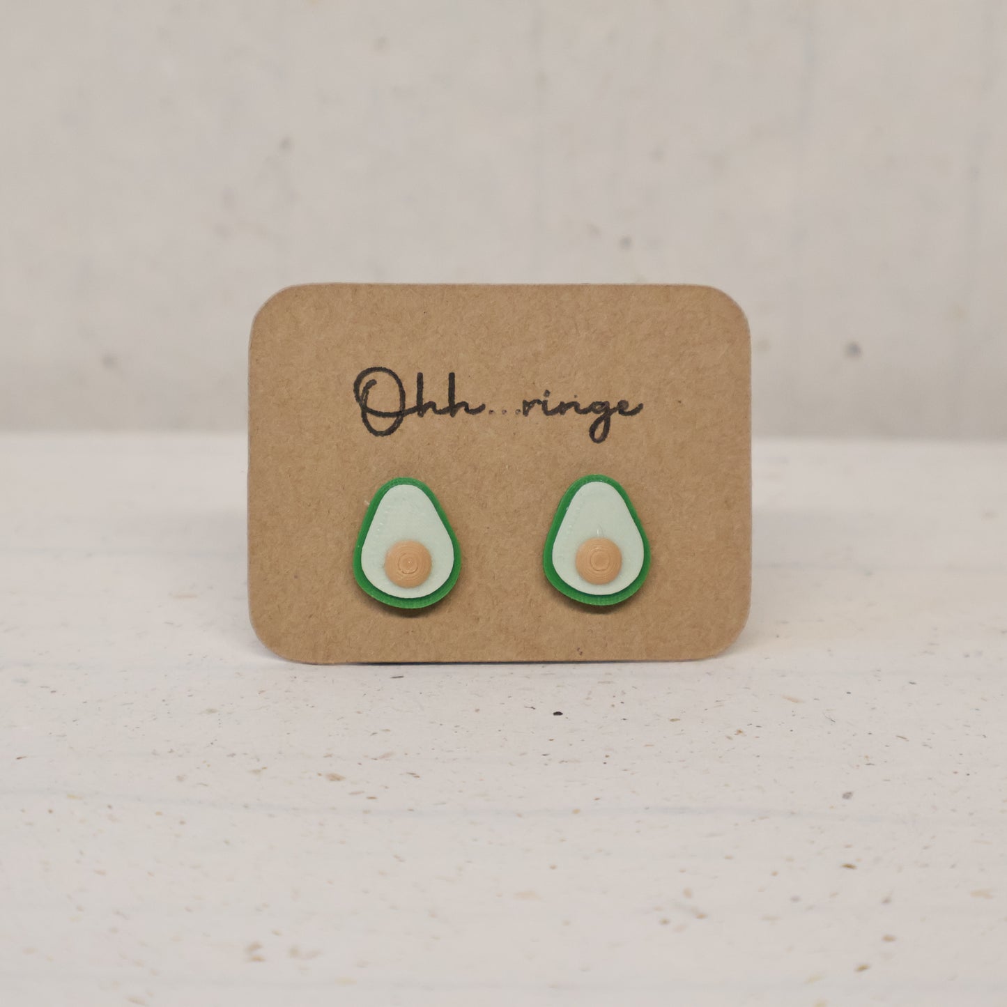 Pendientes Aguacate