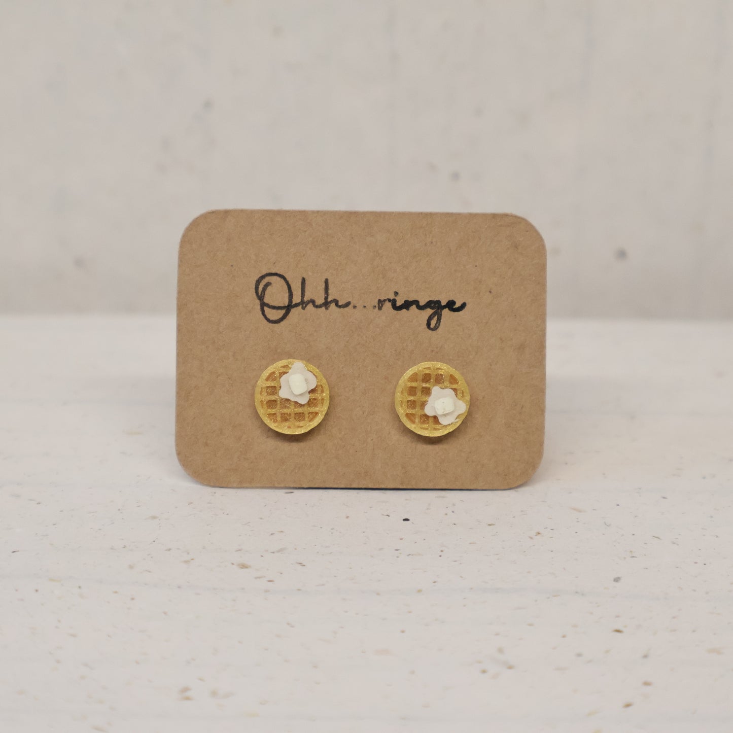 Pendientes Gofre