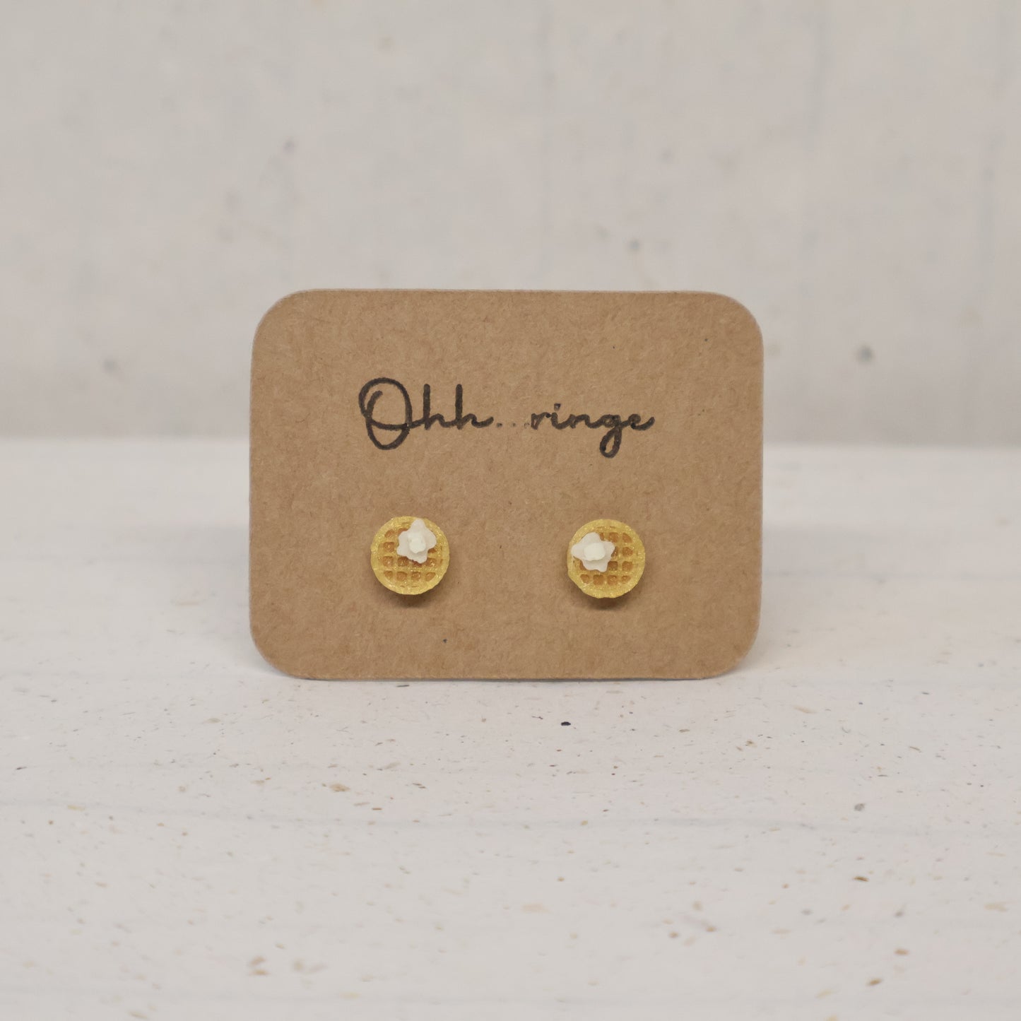 Pendientes Gofre
