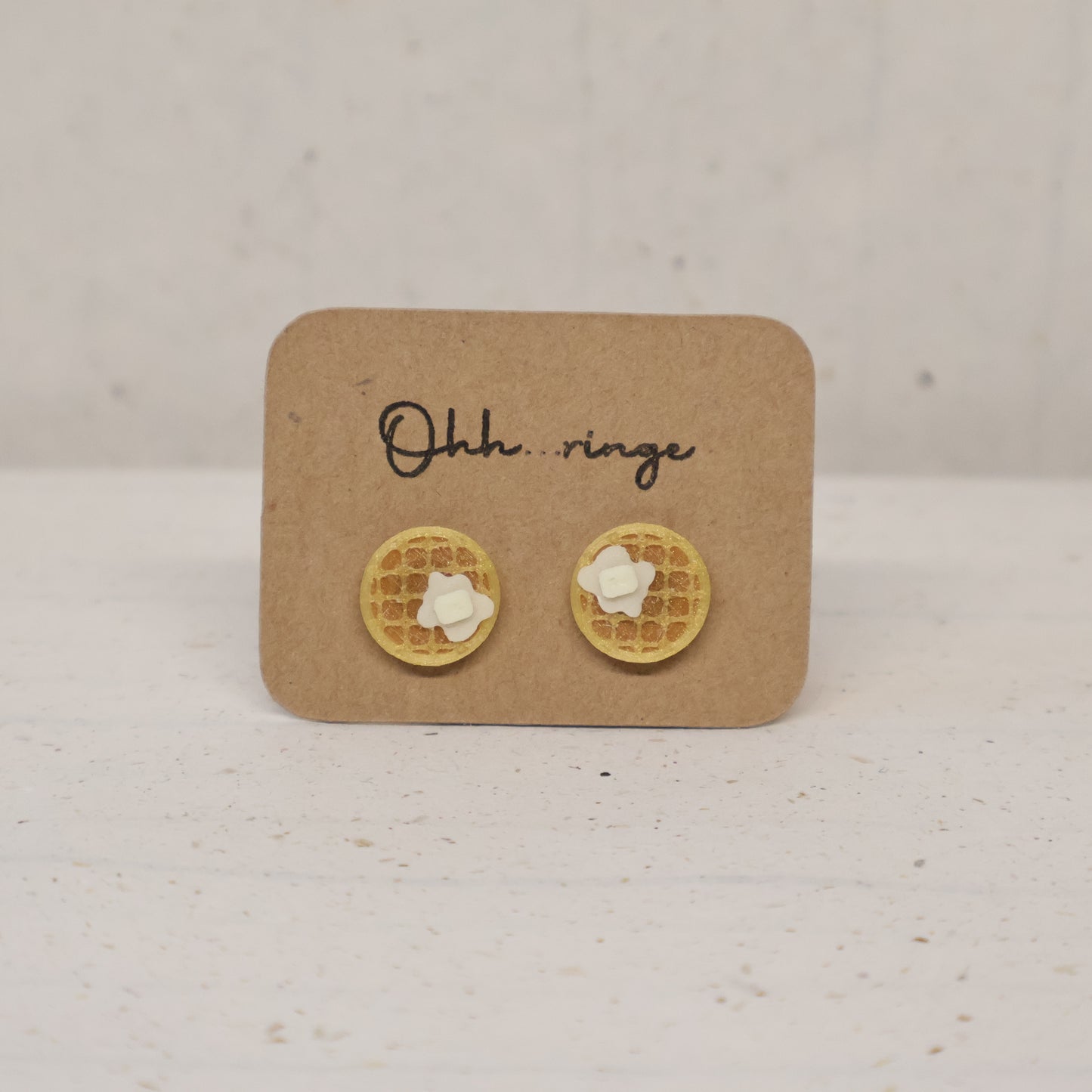 Pendientes Gofre