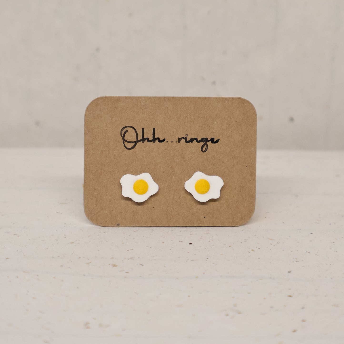 Pendientes Huevo Frito