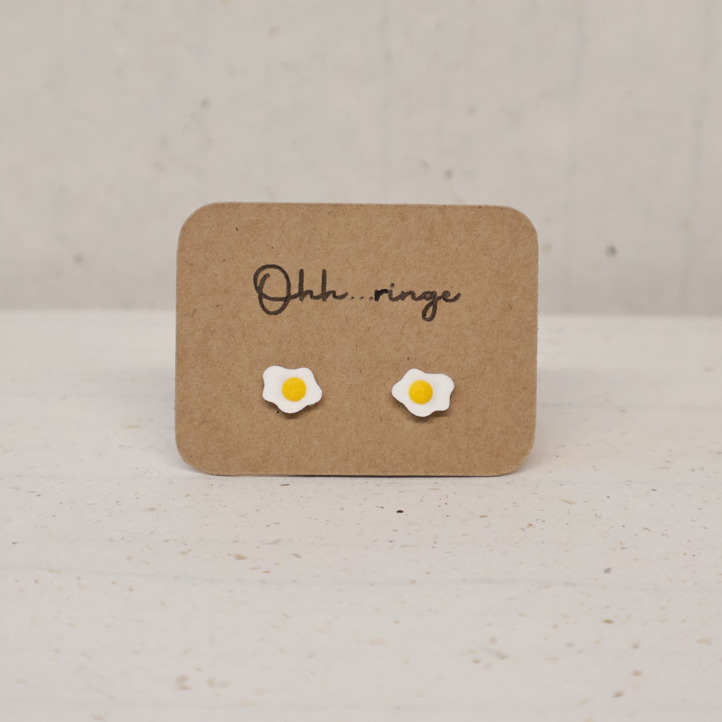 Pendientes Huevo Frito