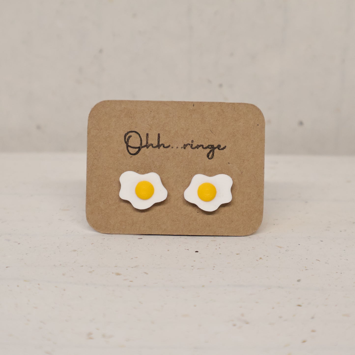 Pendientes Huevo Frito