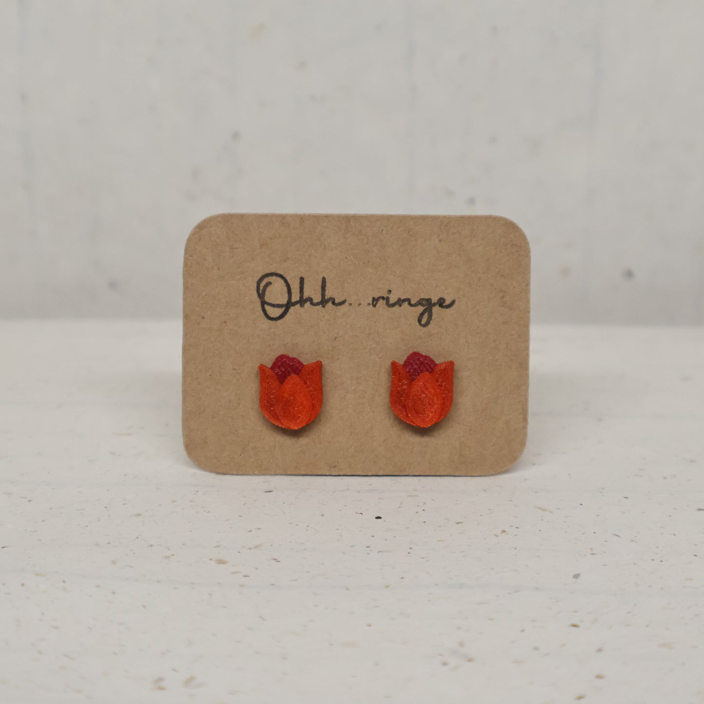 Pendientes Tulipán