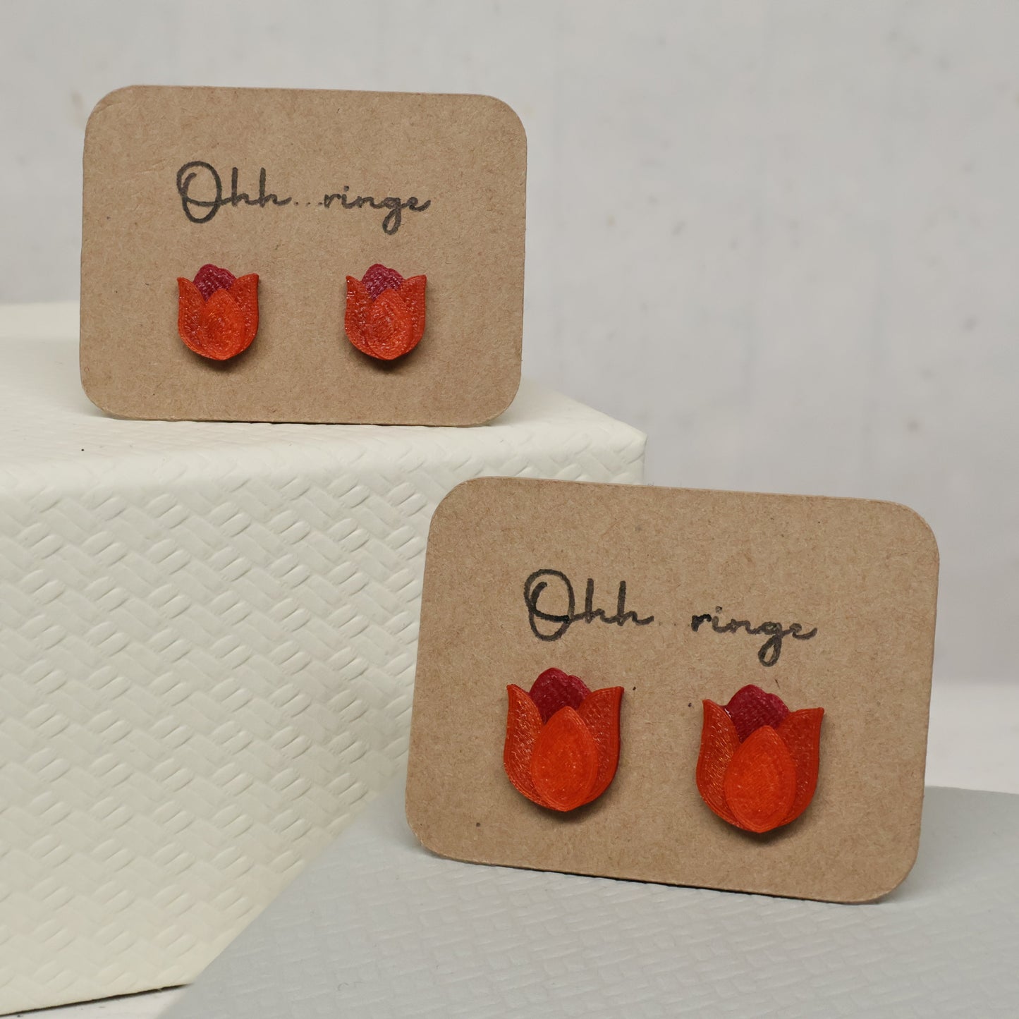 Pendientes Tulipán