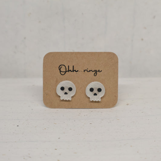 Pendientes Calavera - GLOW IN THE DARK