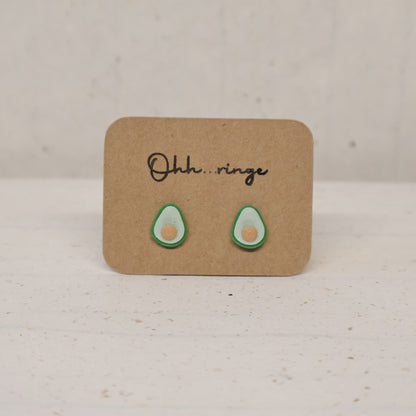 Pendientes Aguacate