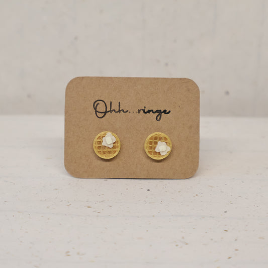 Pendientes Gofre