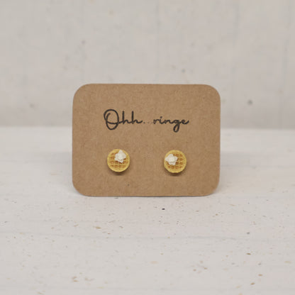Pendientes Gofre