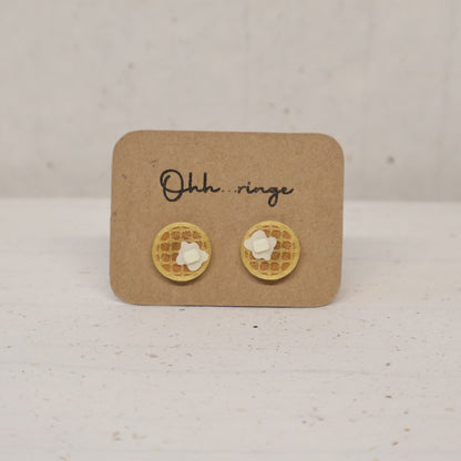 Pendientes Gofre