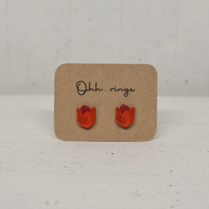 Pendientes Tulipán