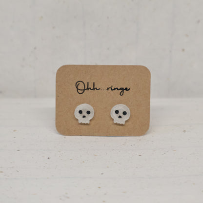Pendientes Calavera - GLOW IN THE DARK