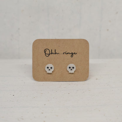 Pendientes Calavera - GLOW IN THE DARK